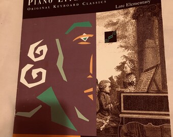 Piano Literature Book 1 Original Keyboard Classics Late Elementary by Faber