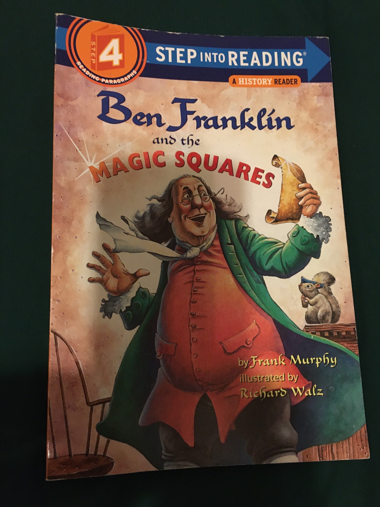 Ben franklin and the magic squares a history reader by f murphy r