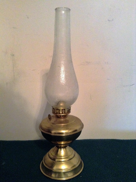 Oil Lanterns - Antique Brass Mini Patio Hurricane 9
