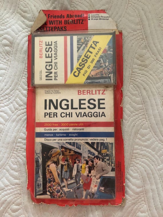 Berlitz Language Cassette for Travelers Inglese, Phrase