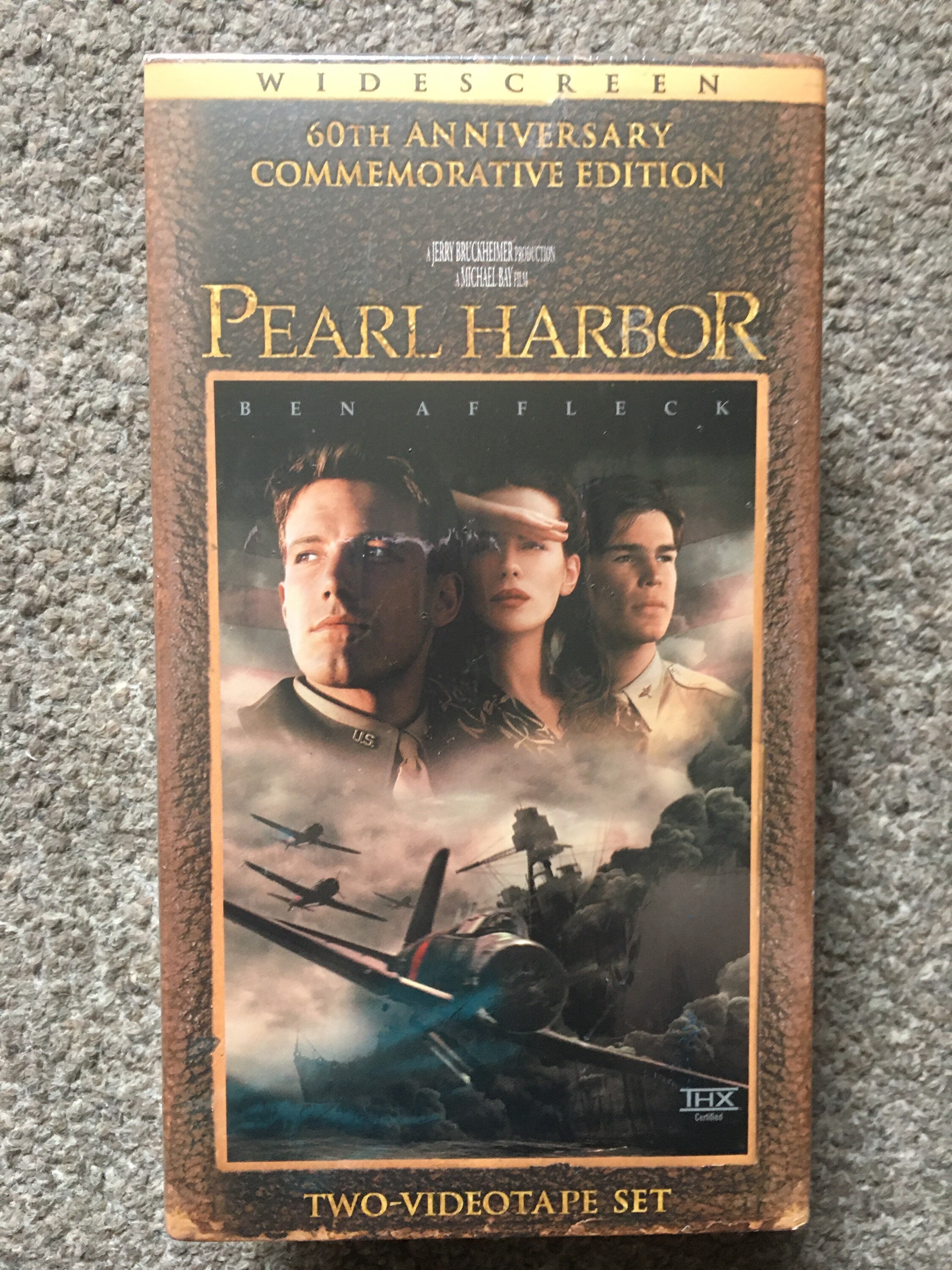 Pearl Harbor 2-VHS Video Tape Set 60th Anniversary