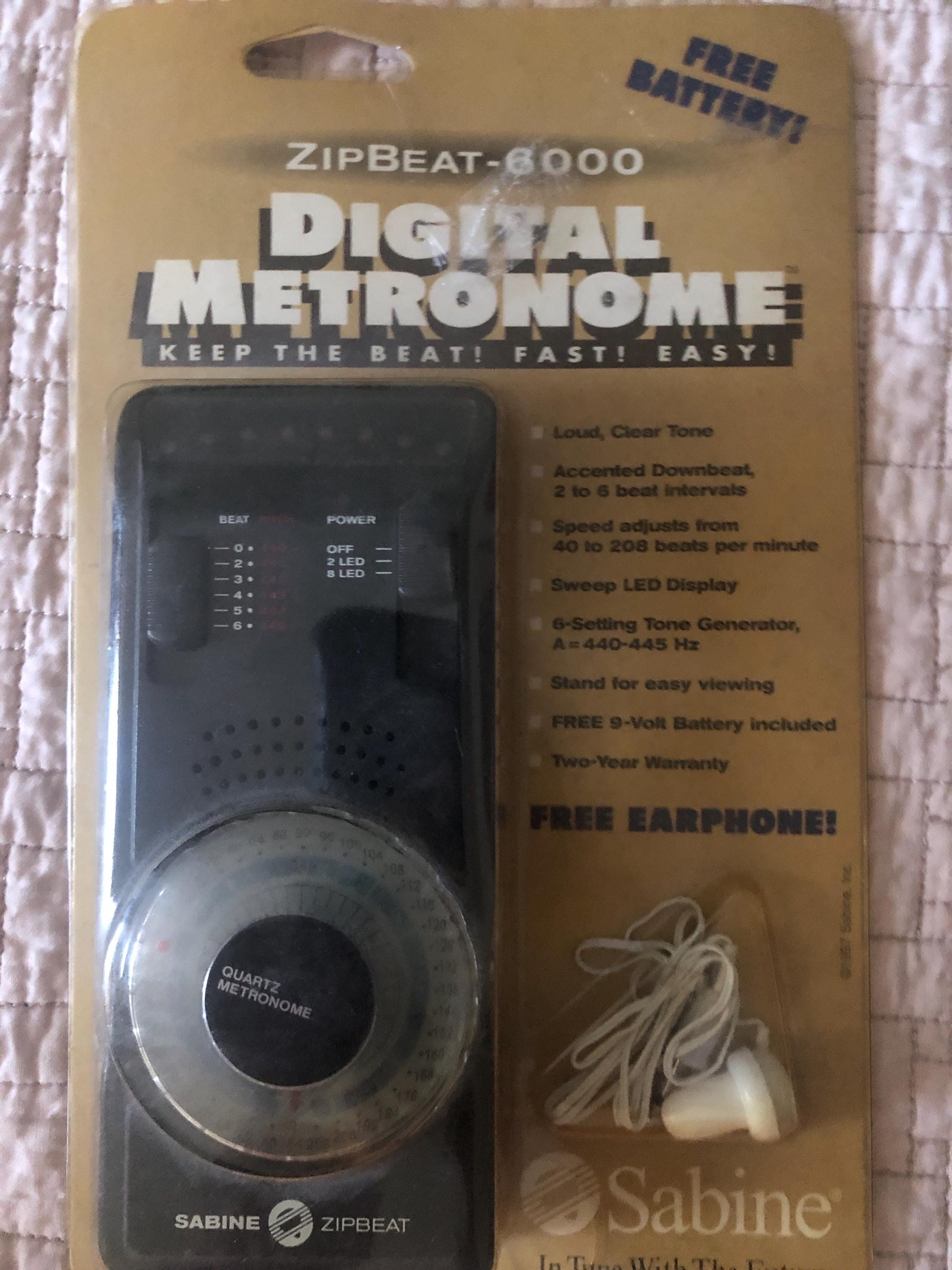 Sabine Zipbeat-6000 Digital Metronome