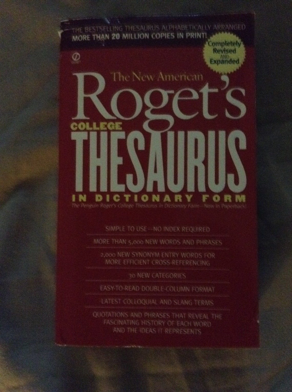 Thesaurus Books in Dictionary Format Compact Size Etsy