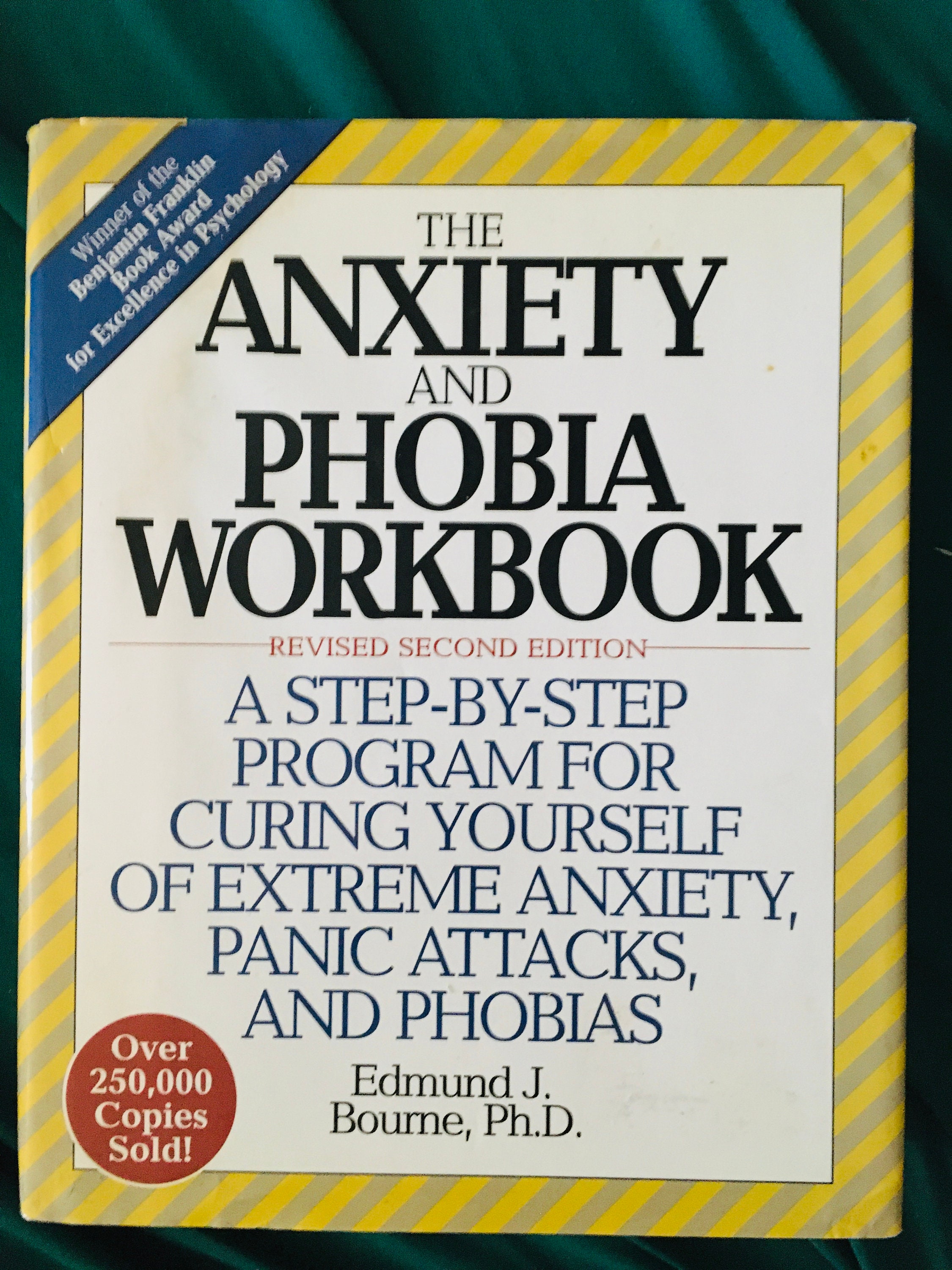 The Anxiety and Phobia Workbook 2nd Edn by E J Bourne Ph.d