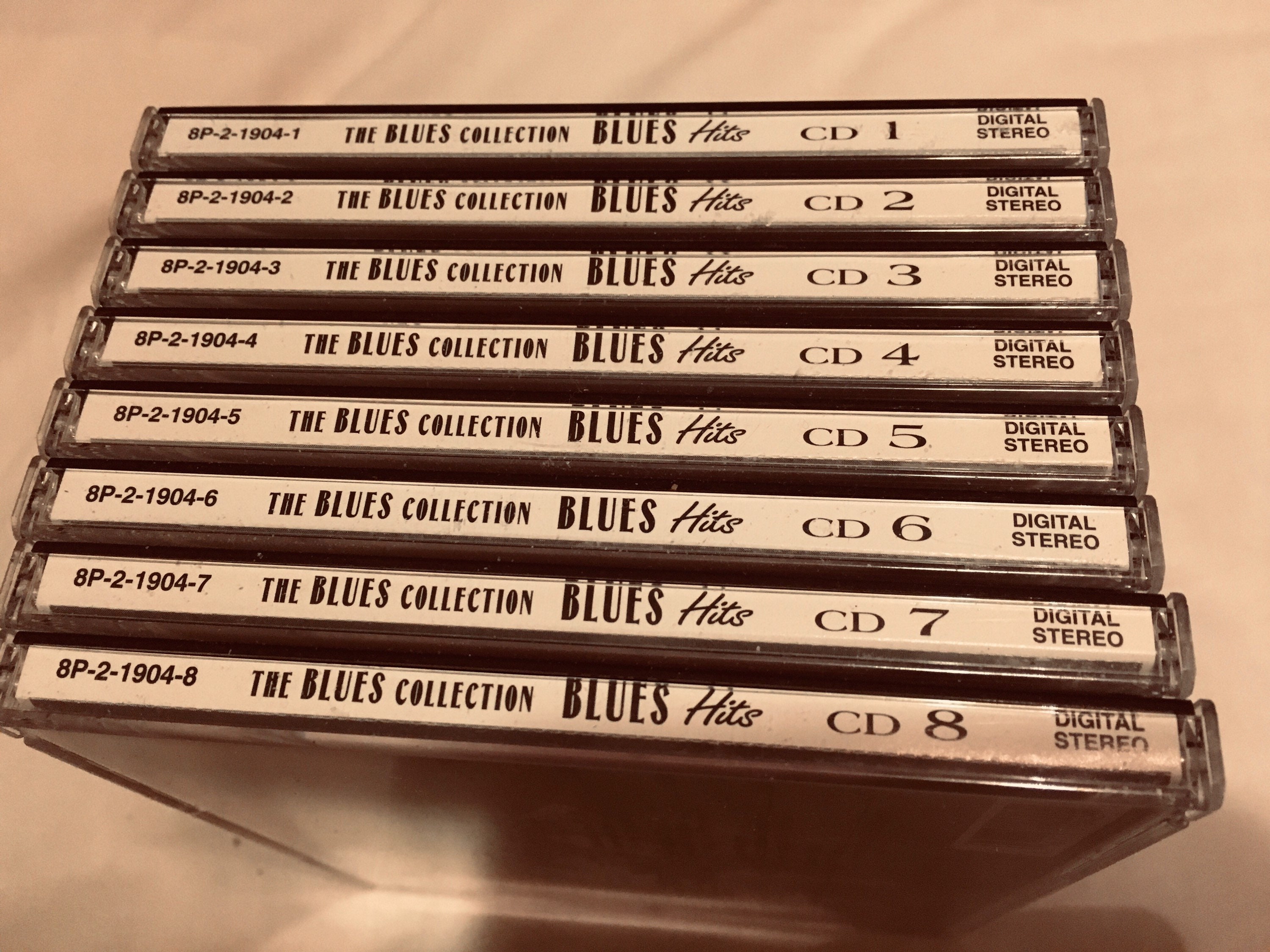 Blues Hits 100 The Blues 8 Cd Collection By Madacy Etsy