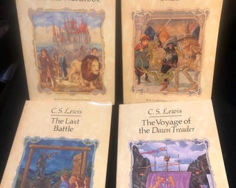 Chronicles of Narnia Selections The Last Battle,   The SilverChair, Lion & the Witch, Voyage of the Dawn