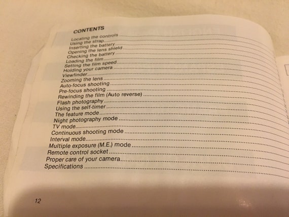 RICOH Camera Printed Original Owners Manual RZ-750 - Etsy