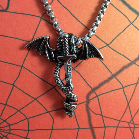 Dragon Sword - Pendant Of Life Rust Dragons Dragon Sword - Pendant Of Life Rust Dragons