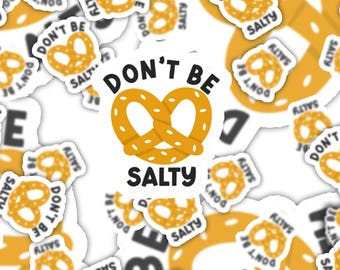 Pegatina divertida "No seas salado"