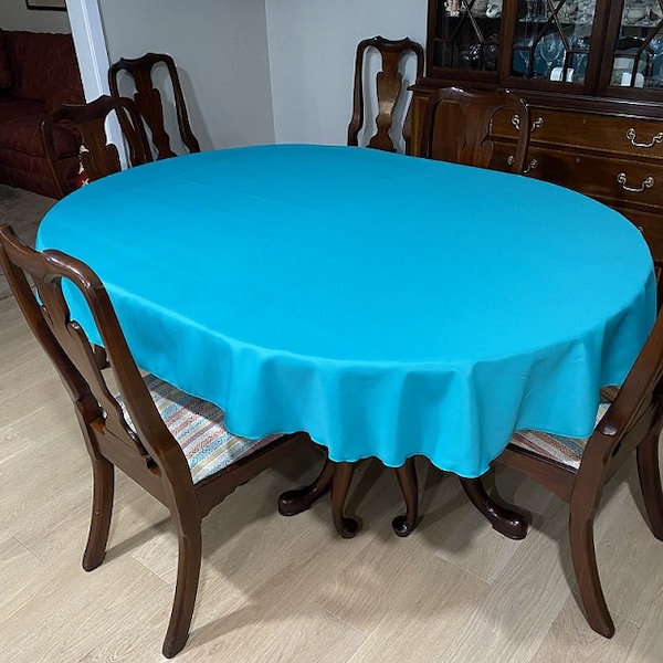 Oval Tablecloths, All Oval Tablecloth Sizes