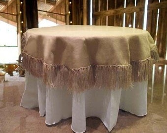 Round Burlap Tablecloth Round Burlap Tablecloth, Burlap Table Cloth Round