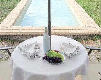 Umbrella Tablecloth Umbrella Tablecloth, Outdoor Patio Table Tablecloth With Umbrella Hole