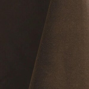 Mink upholstery velvet manufactured by Premier Table Linens. They sell the upholstery velvet by the yard.