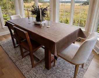 12 Gauge Vinyl Tablecloth With Flannel Backing, Top Of The Line