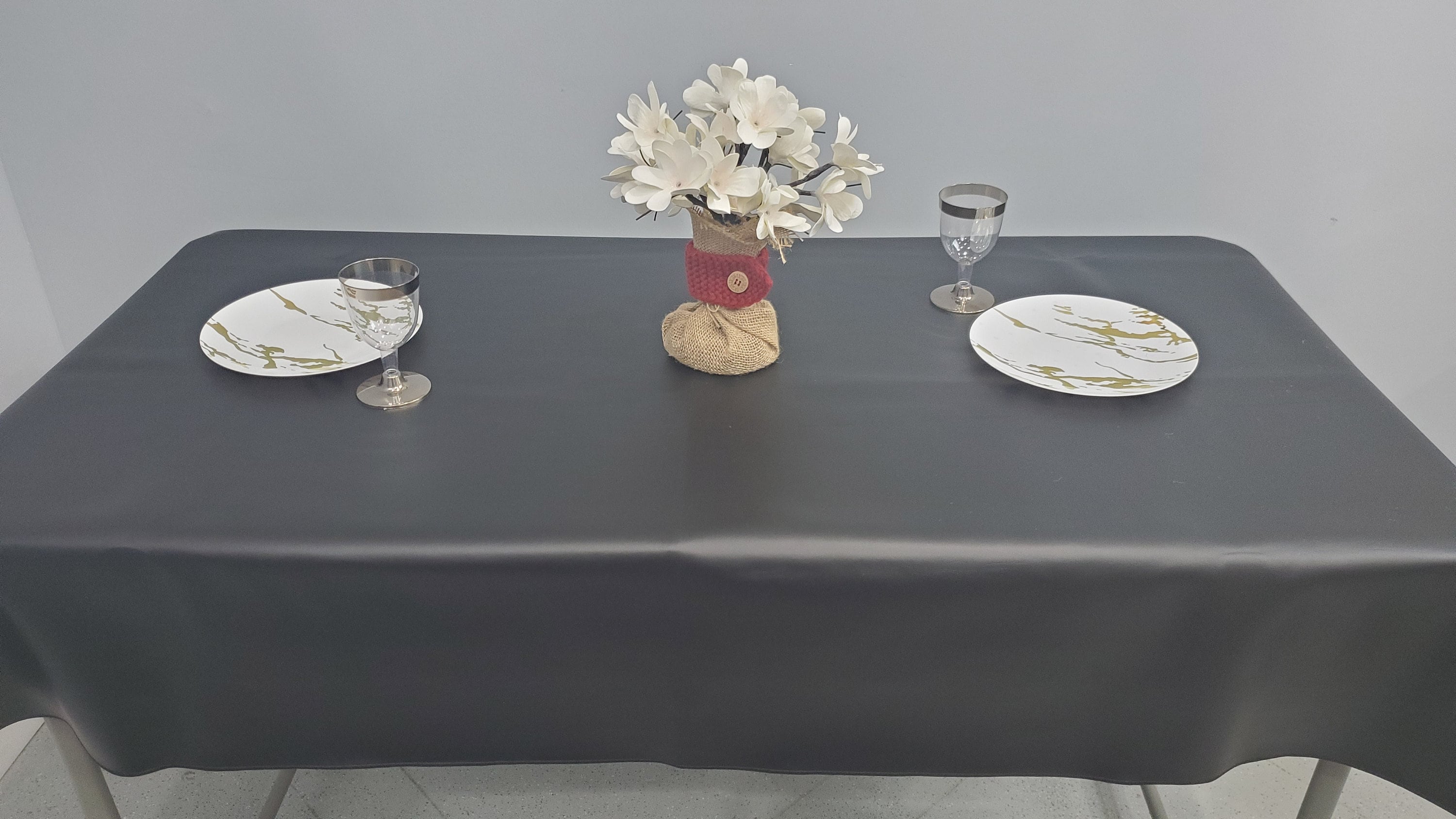 Square Vinyl Tablecloth Etsy