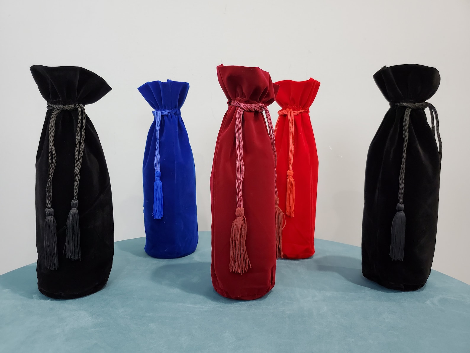 Velvet Wine Bag Velvet Wine Gift Bag Etsy