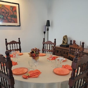 Supernova Shantung Tablecloth, All Sizes, Including Oval Tablecloths