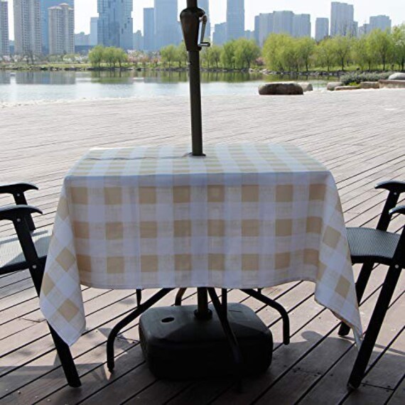 Patio Table Tablecloth With Zipper