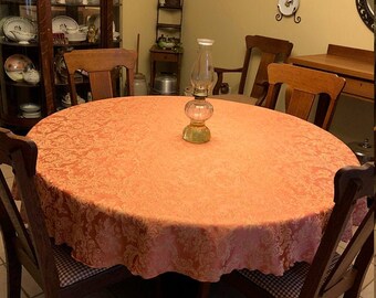 60 Inch Round Tablecloth, How Big Should A Chandelier Be Over 60 Round Tablecloth