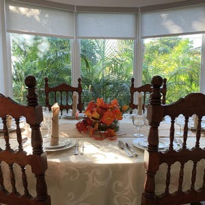 Damask Tablecloth, All Size Oval Tablecloth, Round, Square and Rectangular