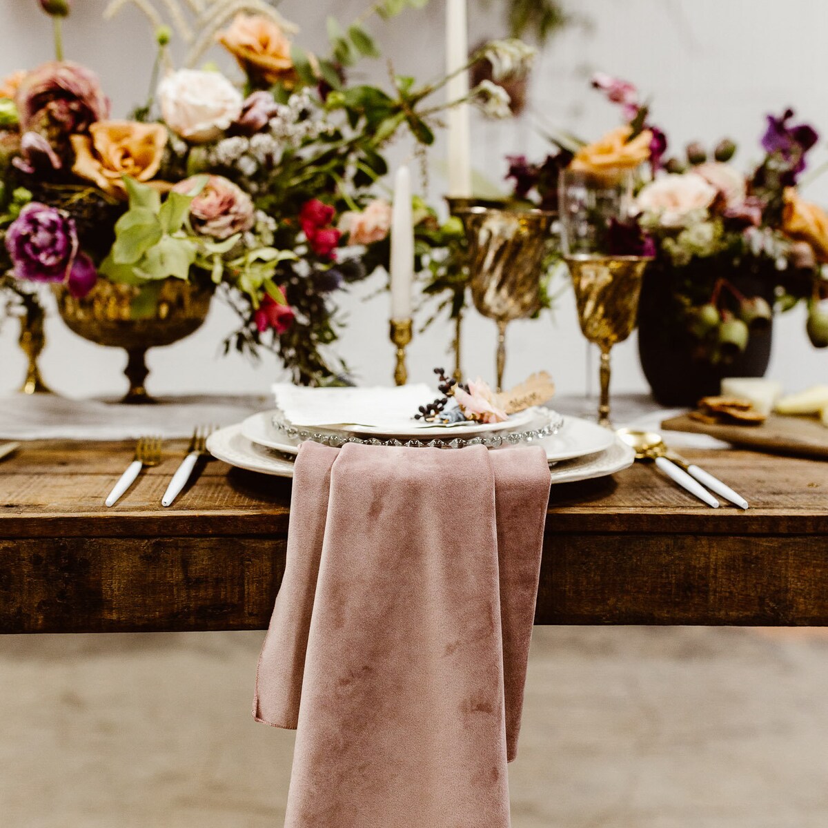 Luxurious Velvet Napkins, Wedding Napkins, 36 Colors, Quantity Discount - Etsy