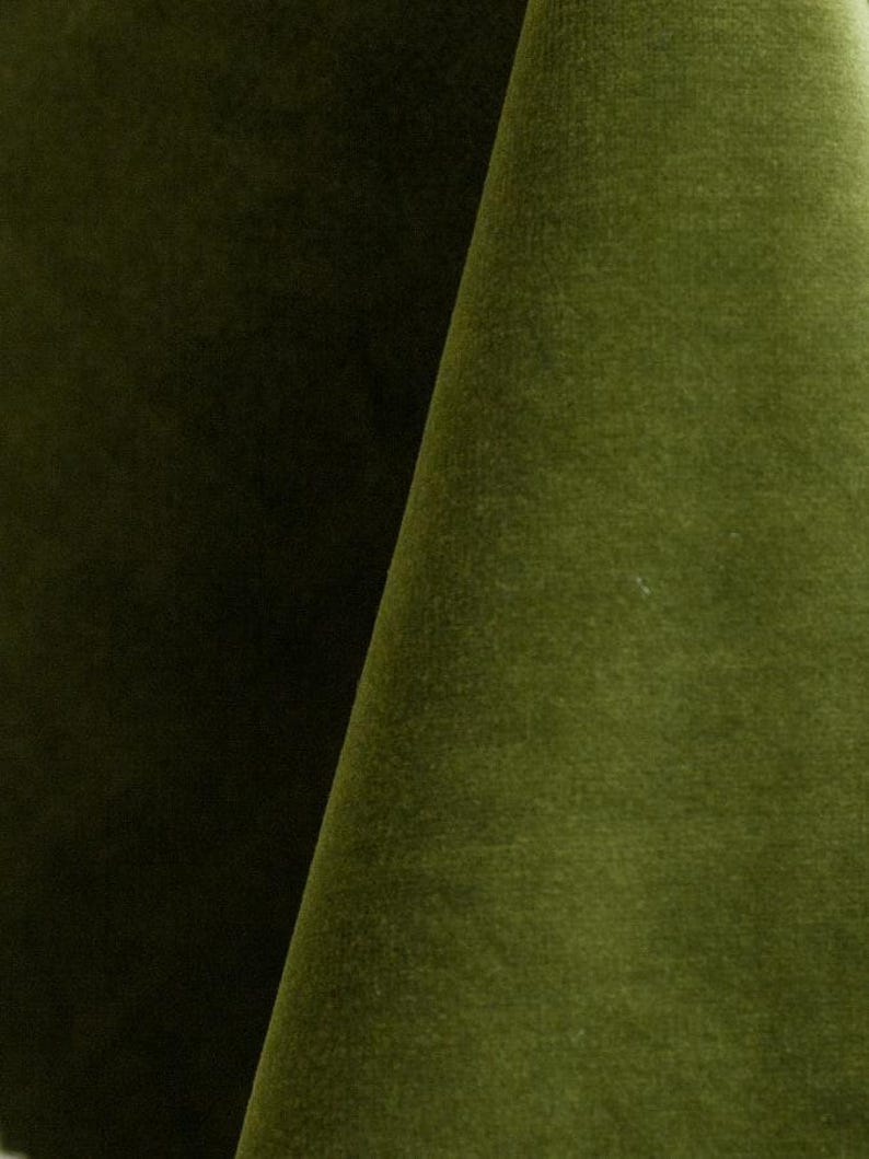 Leaf upholstery velvet manufactured by Premier Table Linens. They sell the upholstery velvet by the yard.