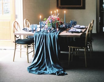 Luxurious Velvet Table Runners, Wedding Table Runners All Sizes, 40 Rich Colors