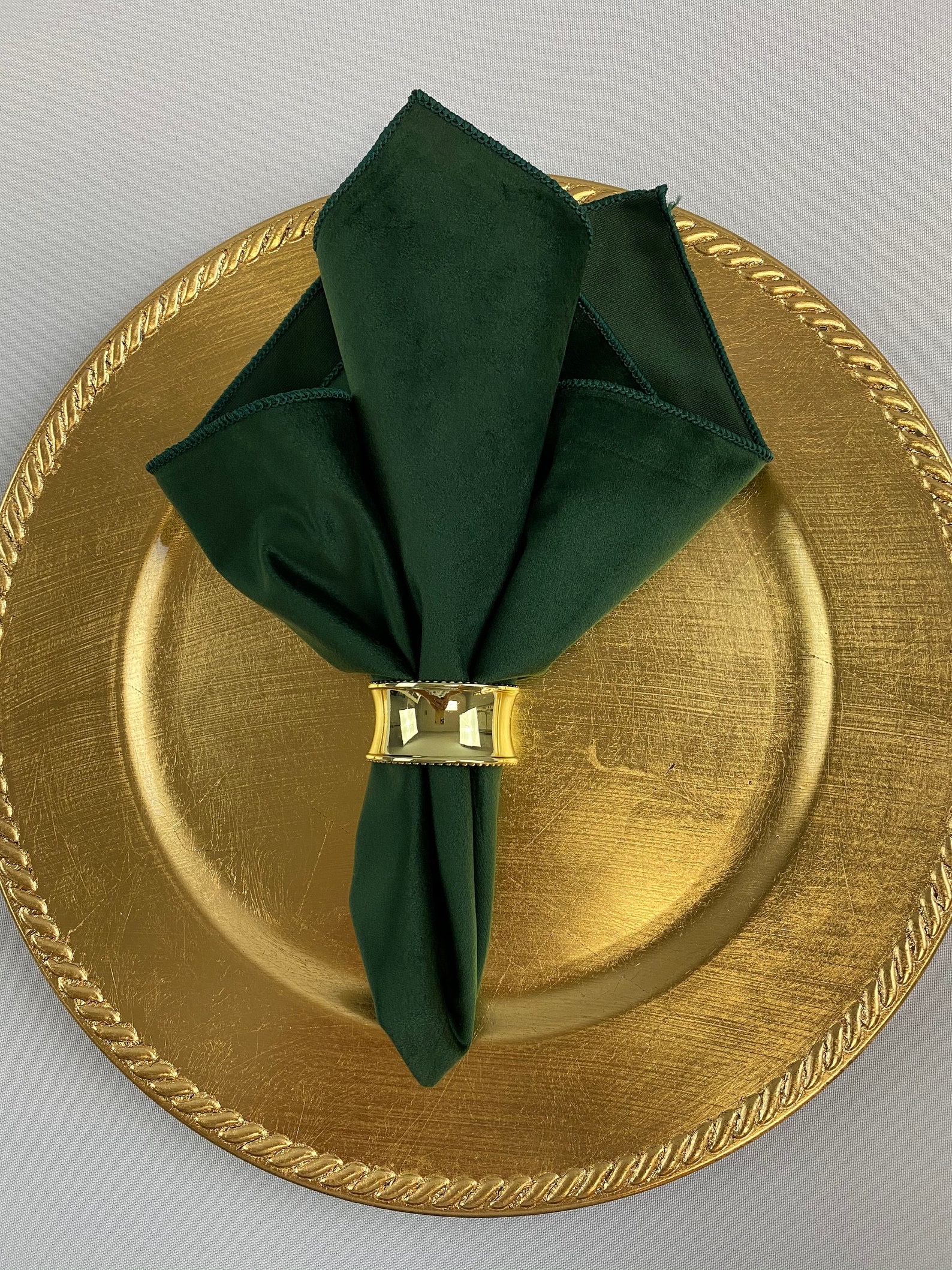 Luxurious Velvet Napkins Wedding Napkins 35 Plush Colors Etsy