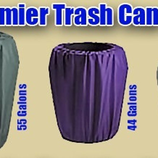 Decorative Trash Can Etsy