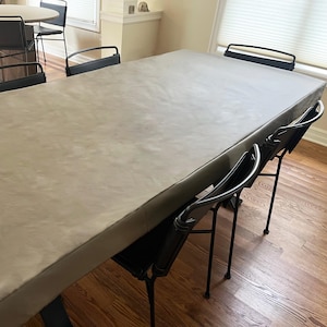 Vinyl Fitted Tablecloth, Rectangular and Square, 41 Colors