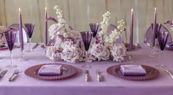 Velvet Tablecloth, All Sizes Including Custom Tablecloths