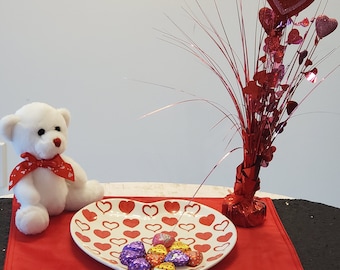 Red Velvet Placemats, Christmas Placemats, Top Quality