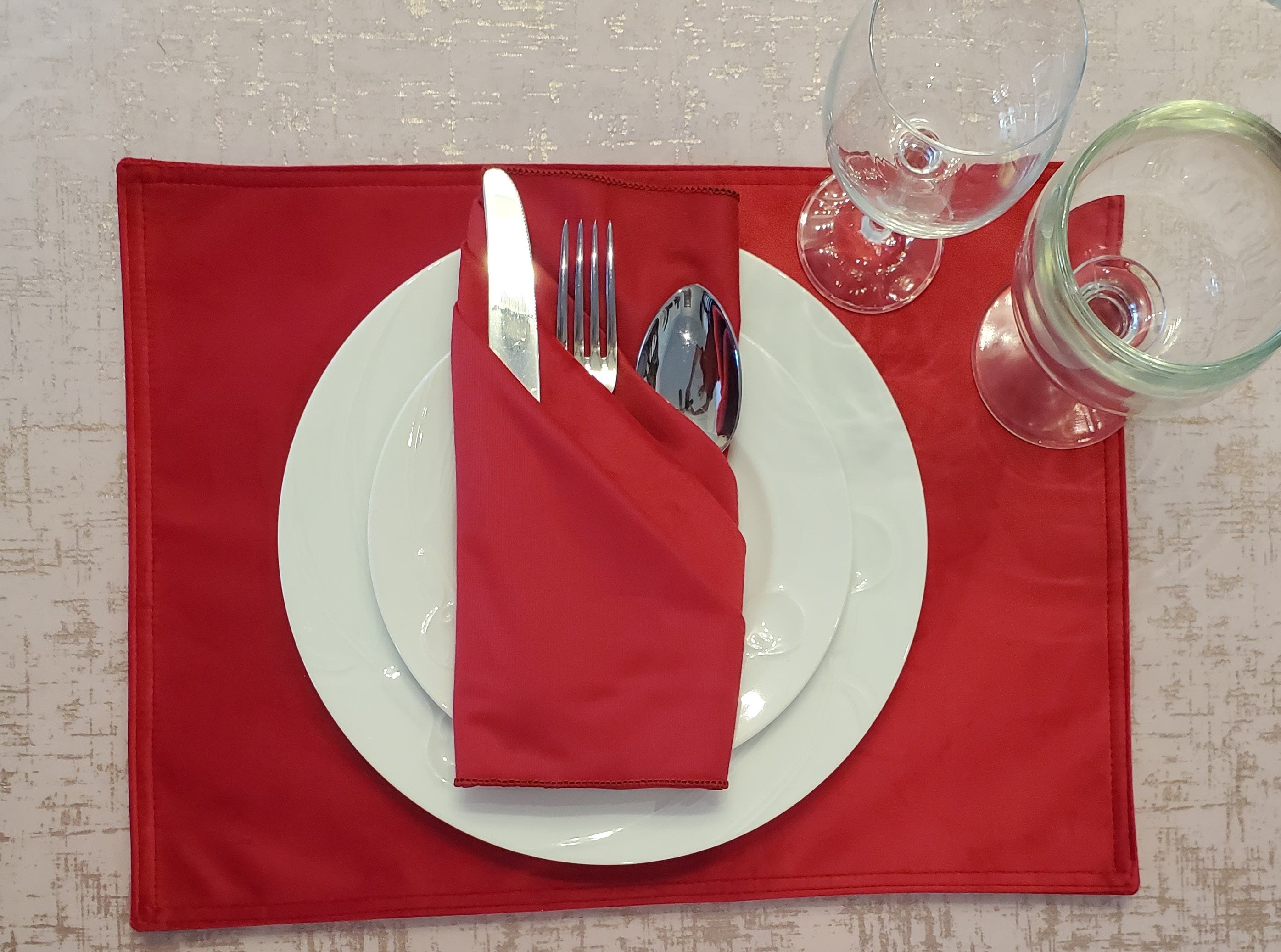 Velvet Placemats Placemats 32 Colors Top Quality & Best Etsy