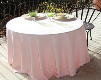 Round Tablecloths, Square and Oblong Tablecloth, All Sizes, 74 Colors, Special
