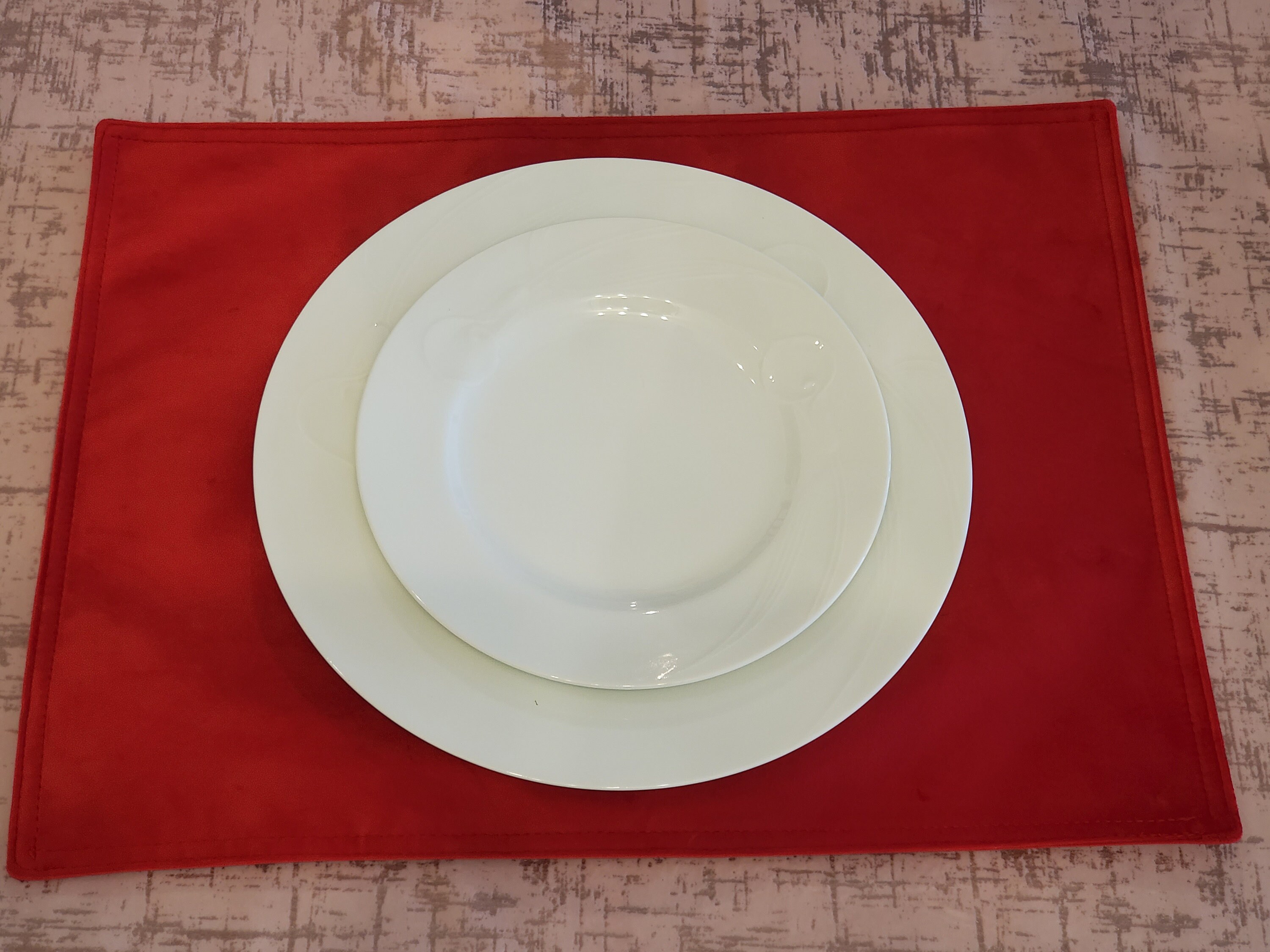 Velvet Placemats Placemats 32 Colors Top Quality & Best Etsy