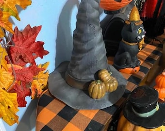 Plaid Fall Table Runner and Fall Placemats