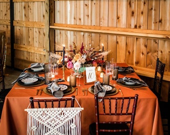 Round Tablecloths, Square and Oblong Tablecloth, All Sizes, 74 Colors, Special