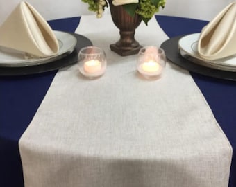 Custom Table Runners, Any Size, English Linen Table Runner