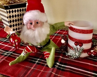 Christmas Table Runner, Red Plaid, Two Sizes