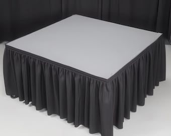 Stage Skirt, All Size Stage Skirting, 74 Colors
