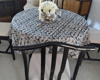 High End Table Linen, Shibori Tablecloth, All Sizes