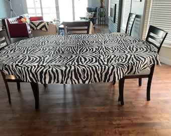 Table Cloth, All Sizes, including Any Oval Tablecloth Size