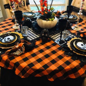 Halloween Tablecloth, 6 Sizes