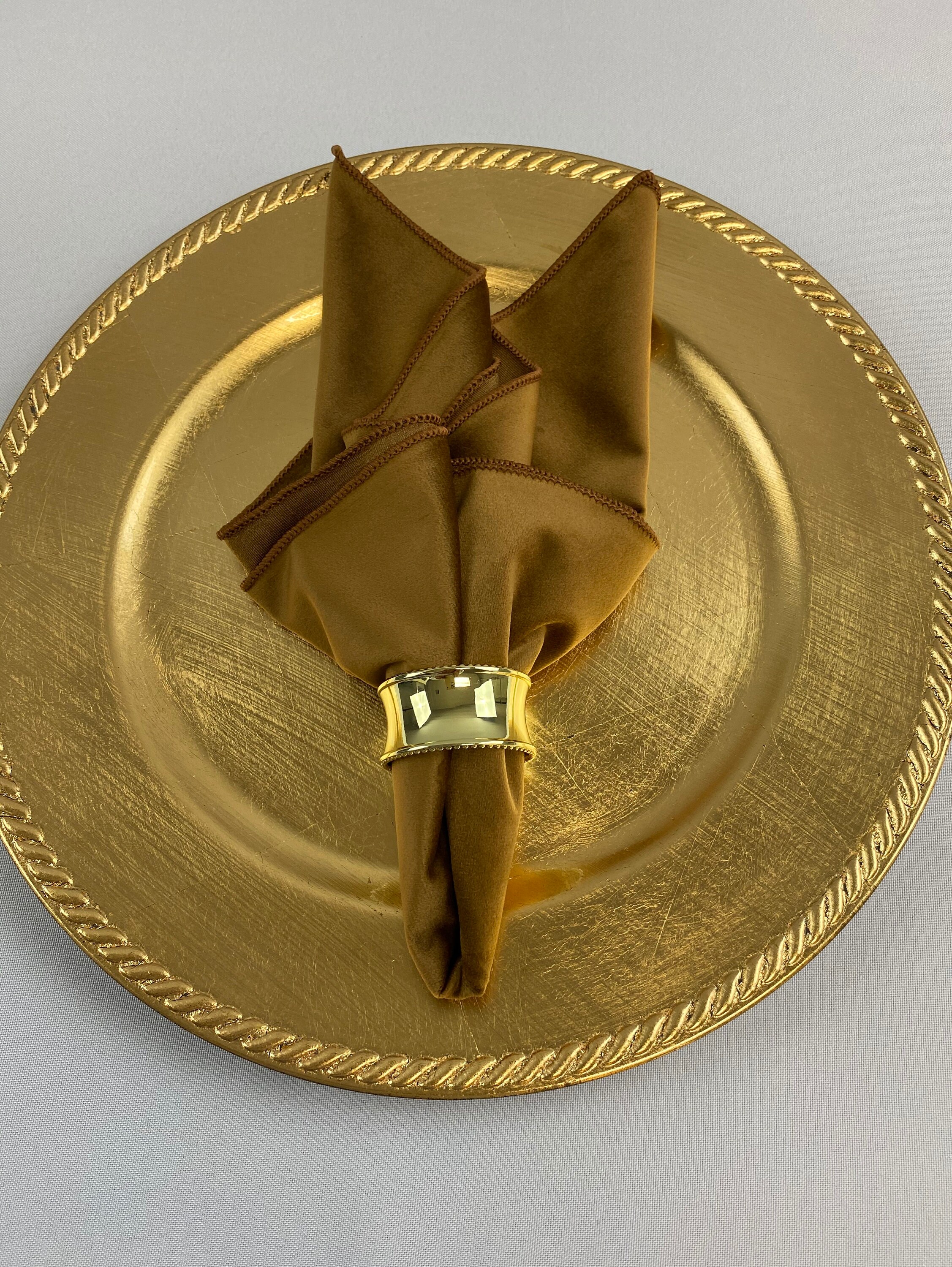 Luxurious Velvet Napkins Wedding Napkins 36 Plush Colors Etsy