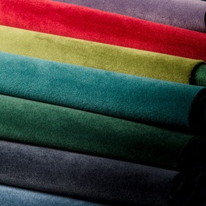 Velvet Fabric, Velvet Upholstery Fabric By The Yard, 72&quot; Wide&quot;,  Excellent Quality