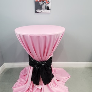 Lamour Satin, Bridal Satin Tablecloth, Round, Square and Rectangular Wedding Tablecloth ...