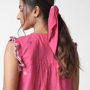 Summer dress for woman boho dress coverup beachwear pink casual dress for women sleeveless Dress Female Holiday Boho Beach Dresses loose fit