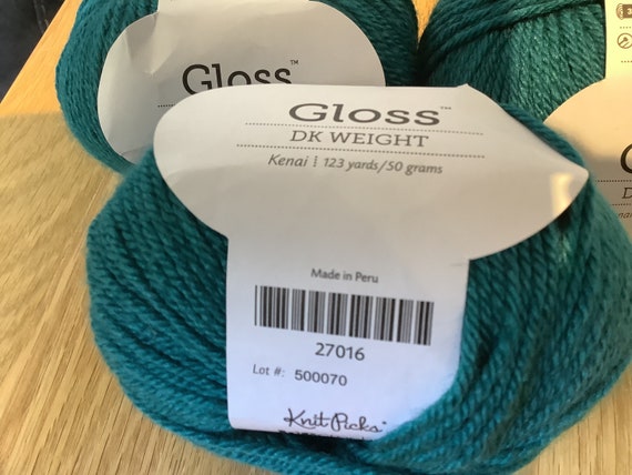 Gloss DK Merino Wool/Silk Knitting Yarn
