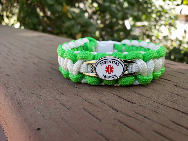 Alerte médicale de tremblement essentiel bracelet Etsy