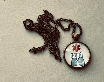 COPD Medical Alert Necklace